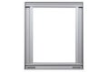 Aluminium window frame isolated