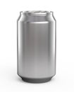Aluminum beer can Royalty Free Stock Photo