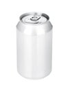 Aluminum beer or soda can Royalty Free Stock Photo