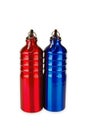 Aluminum beverage bottles