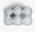 Aluminum Beverage Can 6 Pack