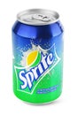 Aluminum can of Sprite