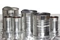 Aluminum Cans Royalty Free Stock Photo