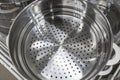 Aluminum colander Industrial kitchen utensils product separation water