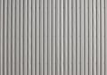 Aluminum corrugated metal wall