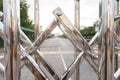 Aluminum fence Luster It is used for shutting down entrances and exits in places