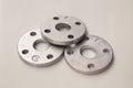 Aluminum Flanges Royalty Free Stock Photo