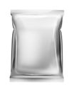 Aluminum foil bag package Royalty Free Stock Photo