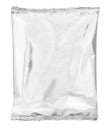 Aluminum Foil Bag Package on white Royalty Free Stock Photo