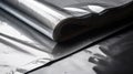 aluminum foil, clipping path, full depth of field Royalty Free Stock Photo