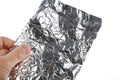 Aluminum foil roll Royalty Free Stock Photo