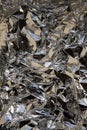 Aluminum foil texture