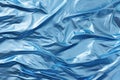 Aluminum Foil Texture Background, Wrinkled Aluminium Paper Pattern, Crumpled Tin Material Banner Royalty Free Stock Photo