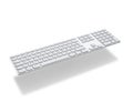 Aluminum keyboard floating