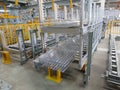 Aluminum lines stock rack