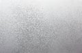 Aluminum metal surface frozen