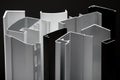 Aluminum profile Royalty Free Stock Photo