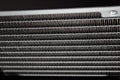 Aluminum radiator on the grille with a thin plate and for cooling parts, water cooling system, heat dissipation, selective