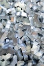 Aluminum recycling Royalty Free Stock Photo