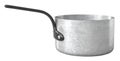 Aluminum saucepan 3d isolated background Royalty Free Stock Photo