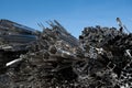 Aluminum scrap for recycling