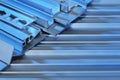 Aluminum sectional strips
