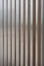 Aluminum Slats With Wood Corners