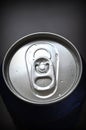 Aluminum Soda, Beer Can With Water Drops Royalty Free Stock Photo