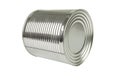 Aluminum tin can for food Royalty Free Stock Photo