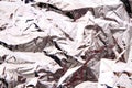 aluminum tinfoil texture Royalty Free Stock Photo