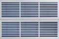 Aluminum ventilation grid Royalty Free Stock Photo
