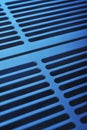 Aluminum ventilation grid Royalty Free Stock Photo