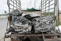 Aluminum waste prepare for recycle