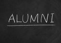 Alumni Royalty Free Stock Photo