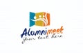 Alumni meet logo design