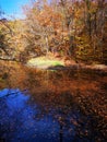 Alunis Lake Sovata, Romania - autumn season