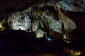 Karst cave in Chatyr-Dah mountain in Crimea Royalty Free Stock Photo