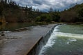 Alva river small dam, Penacova, Portugal