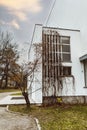 Alvar Aalto Library building in architectural style modernism town Viborg Royalty Free Stock Photo