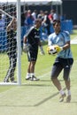 Alvaro Arbeloa at Practice Royalty Free Stock Photo