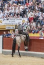 Alvaro Montes, bullfighter on horseback spanish, Jaen, Spain