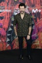 Alvaro Morte posing during the mini-series La Mesias concert redcarpet in Madrid Spain