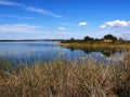 Alvito reservoir lake in Alentejo