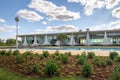 Alvorada Palace garden and swimming pool - Brasilia, Distrito Federal, Brazil