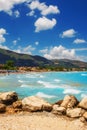 Alykes beach on Zakynthos island Royalty Free Stock Photo