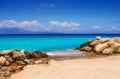Alykes beach on Zakynthos island Royalty Free Stock Photo