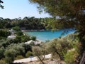 Alyki beach, Thassos, Greece Royalty Free Stock Photo