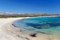 Alyko Beach in Naxos island, Greece Royalty Free Stock Photo