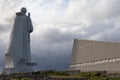 Alyosha Monument. Lonely soldier is a memory to Soviet soldiers, sailors and airmen of World War II which is called The Great