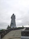 Alyosha monument in Murmansk Royalty Free Stock Photo